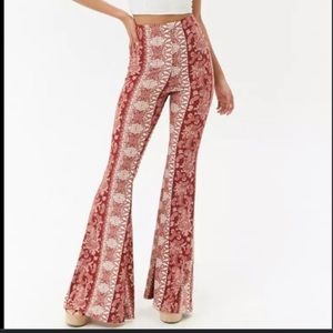 Boho flare pants